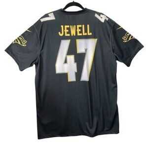 Josey Jewell #47 Denver Broncos Gray on field NFL Stitched Jersey Mens XL iowa